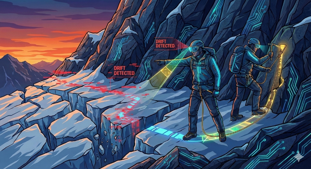 Model Drift Mountain